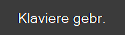 Klaviere gebr.